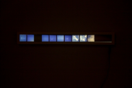 Infinito, diapositivo,10x80cm, 2015